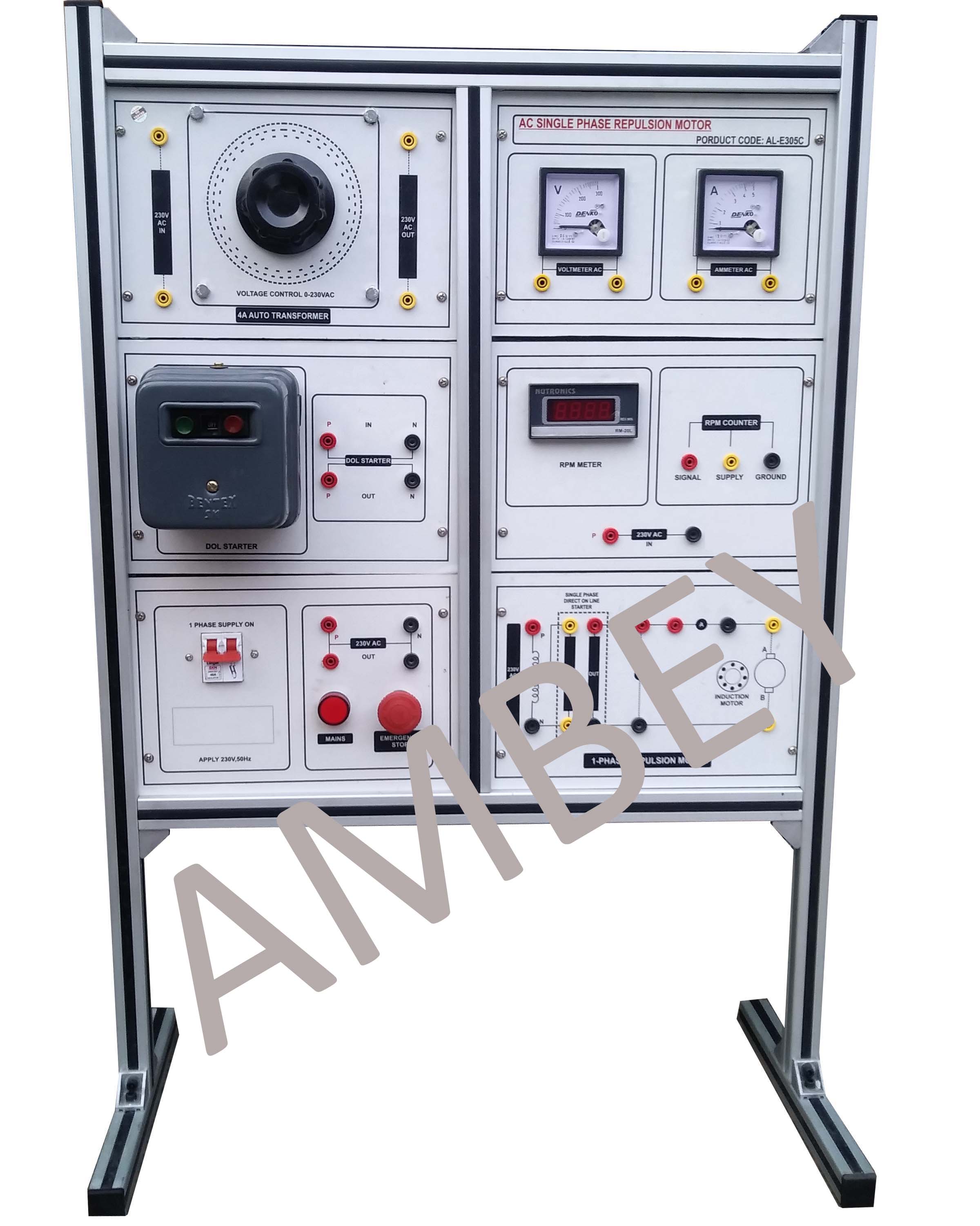 AL-E305C SINGLE PHASE AC REPULSION INDUCTION MOTOR (SPEED CONTROL)