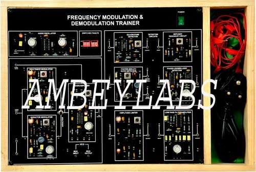 AL-E520 FM TRANSMITTER AND RECEIVER TRAINER
