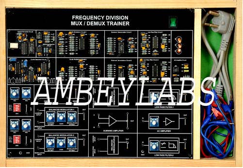 AL-E521 FREQUENCY DIVISION MULTIPLEXER AND DEMULTIPLEXER TRAINER