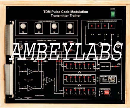 AL-E528 TDM PULSE CODE MODULATION TRANSMITTER TRAINER