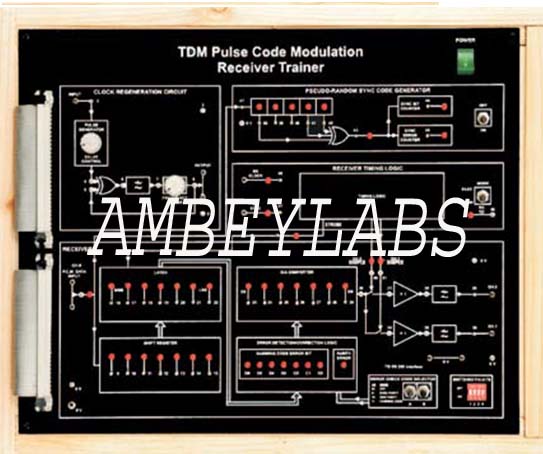 AL-E529 TDM PULSE CODE DEMODULATION RECEIVER TRAINER