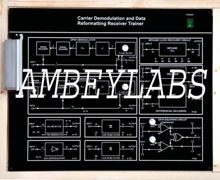 AL-E531 DATA REFORMATTING AND CARRIER DEMODULATION TRAINER