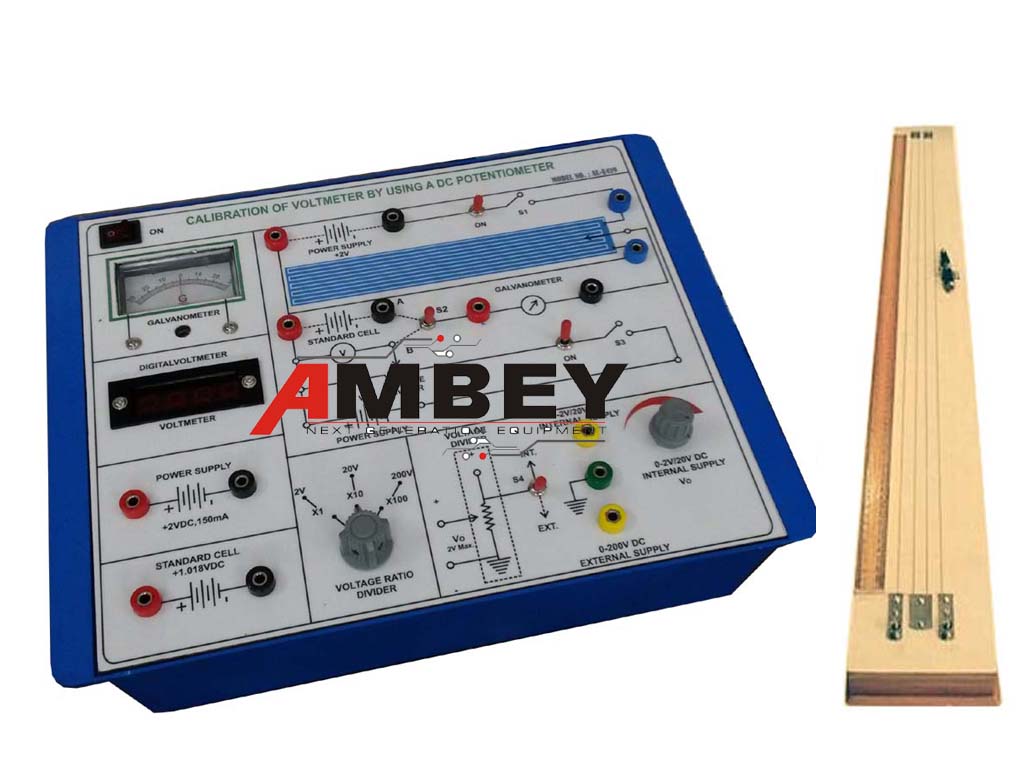 AL-E419Â CALIBRATION OF VOLTMETER BY USING DC SLIDE WIRE POTENTIOMETER
Â 
Â 