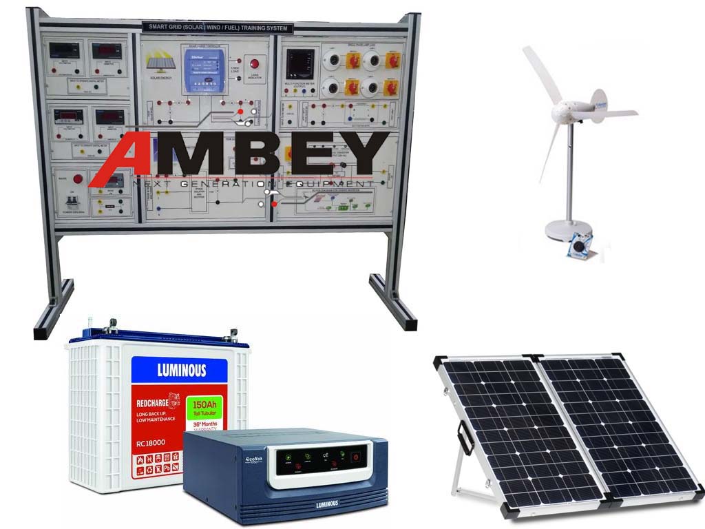 AL-E498A SOLAR & WIND POWER GENERATION AND TRAINING SYSTEM