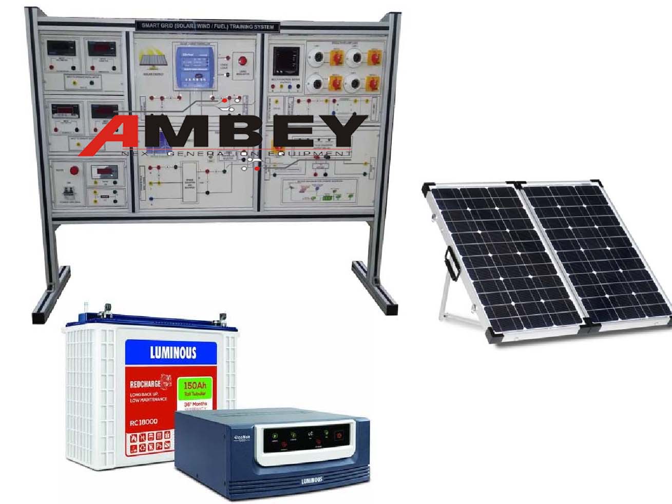 AL-E496A SOLAR POWER GENERATION AND TRAINING SYSTEM