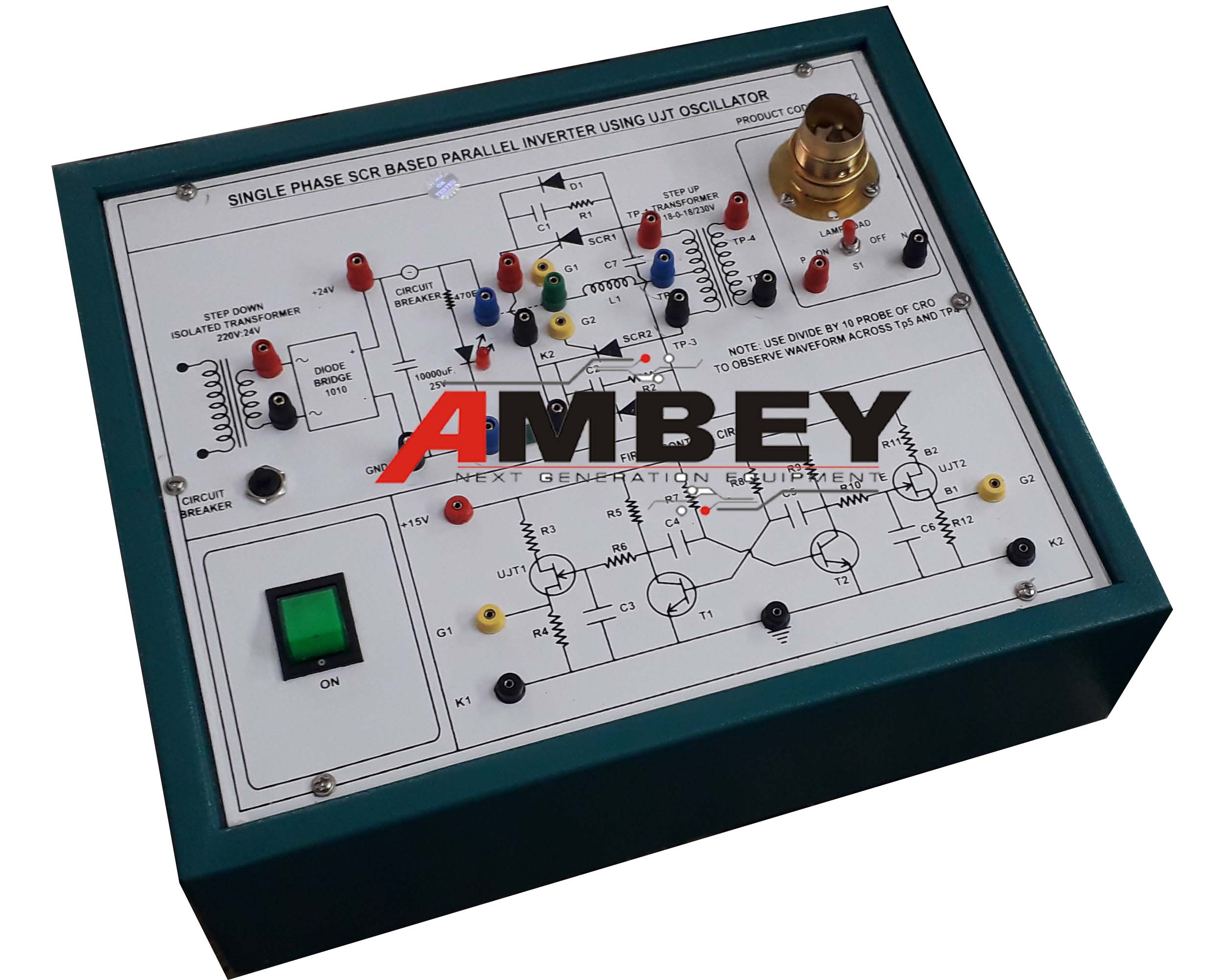 AL-E672 SINGLE PHASE PARALLEL INVERTER USING SCR