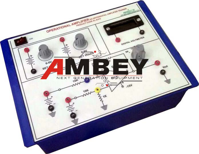 AL-E102Â OP-AMP AS DIFFERENTIAL AMPLIFIER TRAINERÂ 
Â 