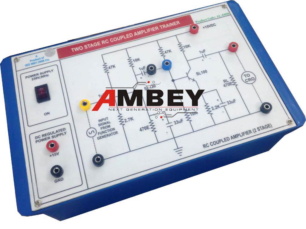 AL-E036 RC COUPLED AMPLIFIER MULTISTAGEÂ 
Â 