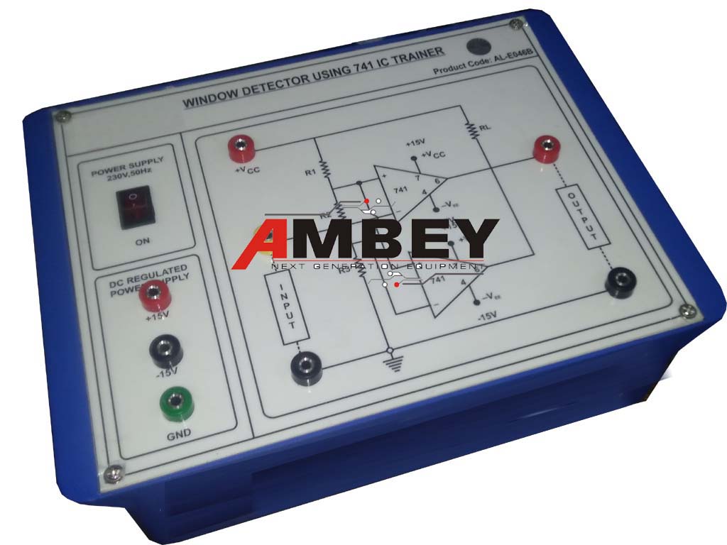 AL-E105 OP-AMP AS COMPARATOR TRAINER 