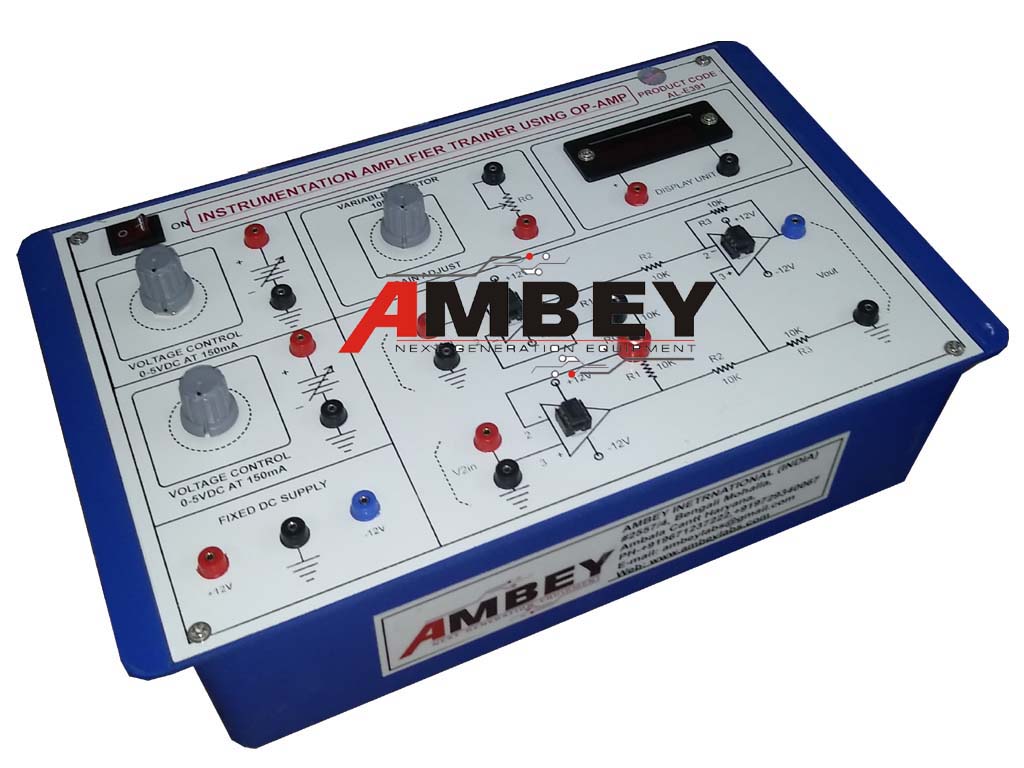 AL-E276 OP-AMP AS INSTRUMENTATION AMPLIFIER TRAINER 