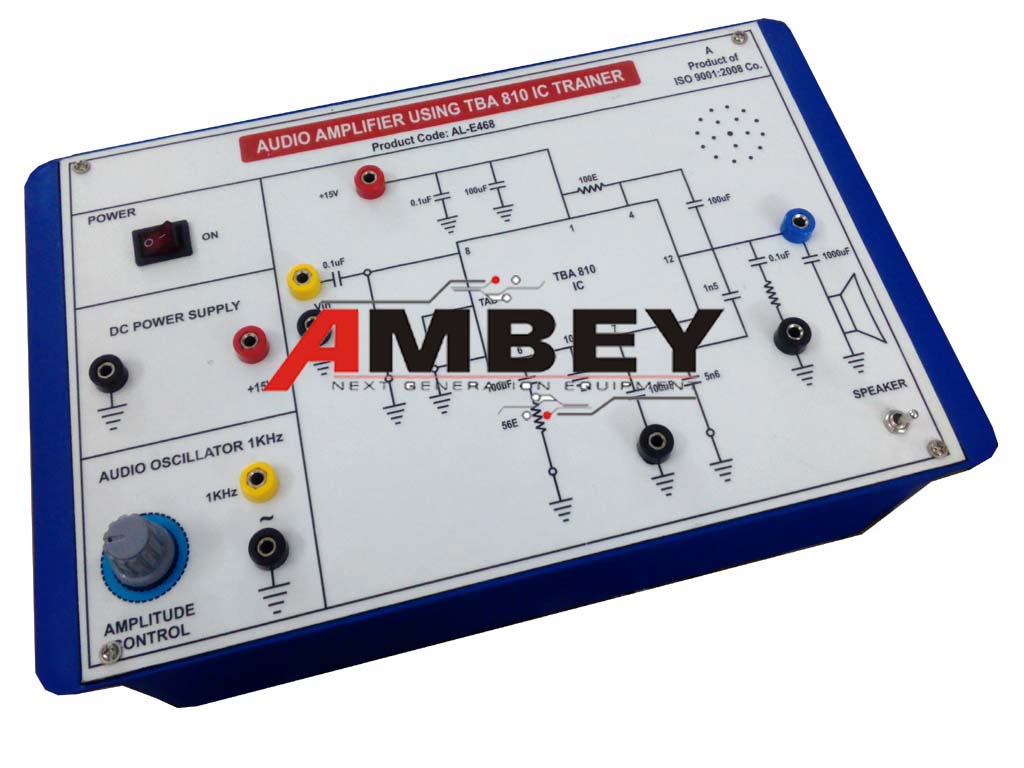 AL-E468 AUDIO POWER AMPLIFIER TRAINER