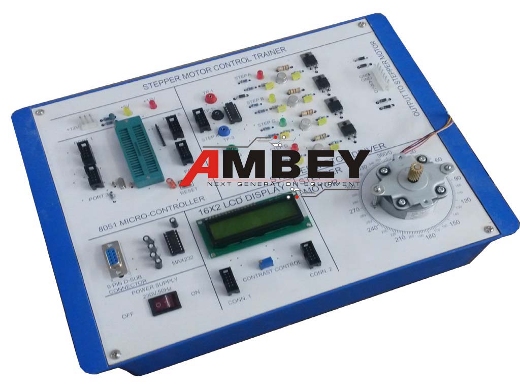 AL-E448 STEPPER MOTOR CONTROL TRAINER (uController BASED)