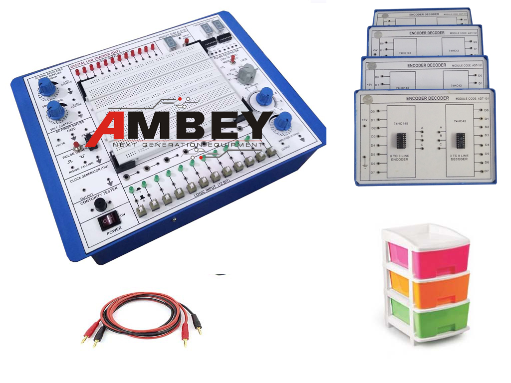 AL-E139A DIGITAL LAB TRAINER (DLT) WITH PLUG IN MODULES