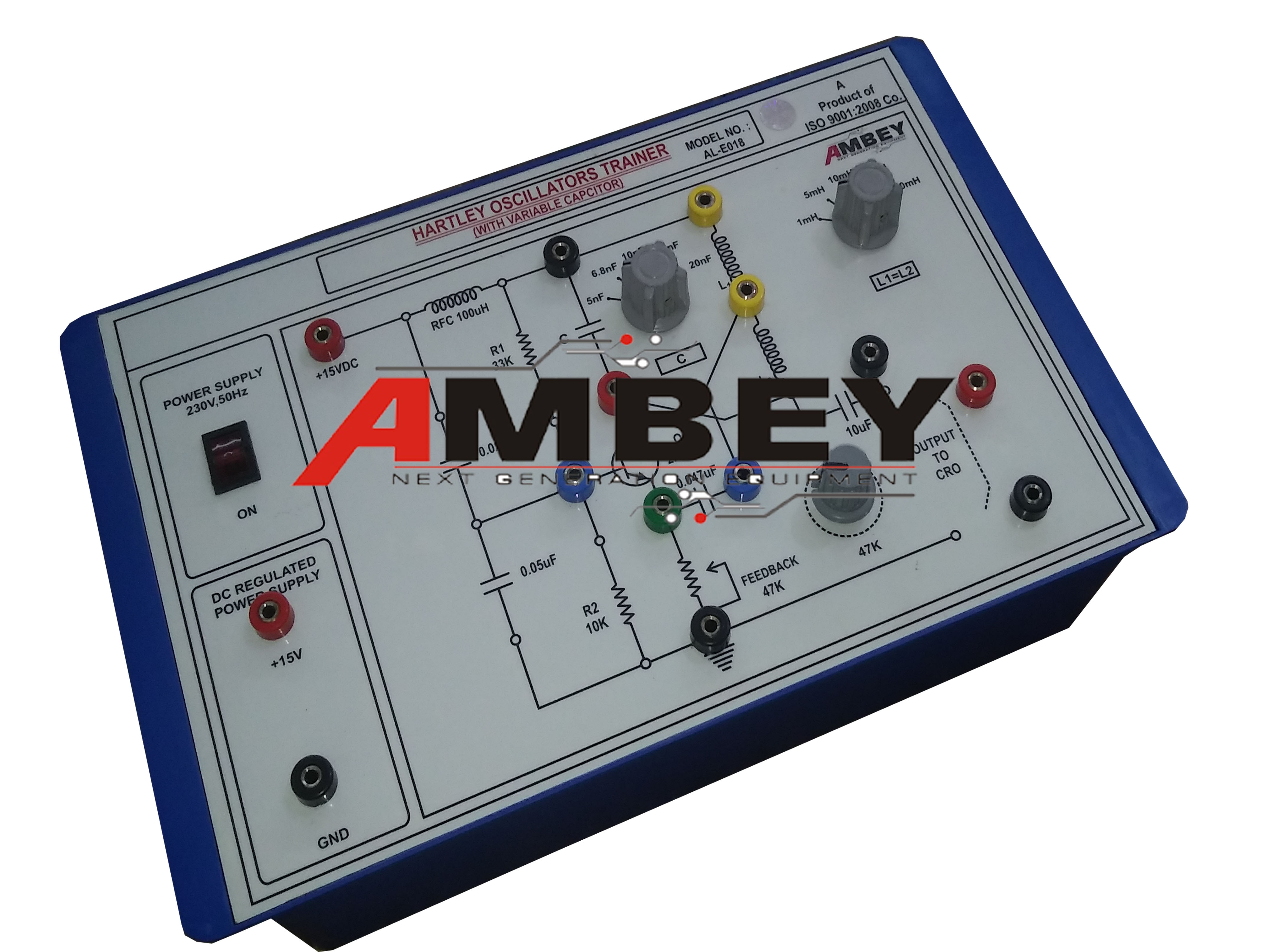 AL-E018 HARTLEY OSCILLATOR TRAINER