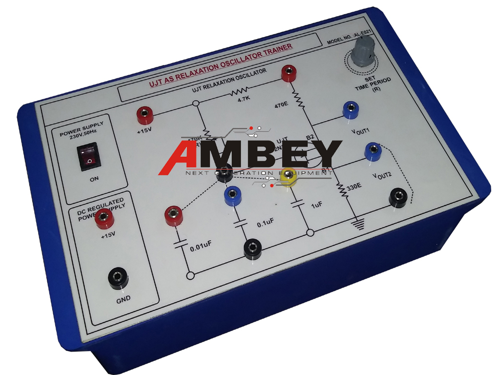 AL-E021 UJT AS RELAXATION OSCILLATOR TRAINER