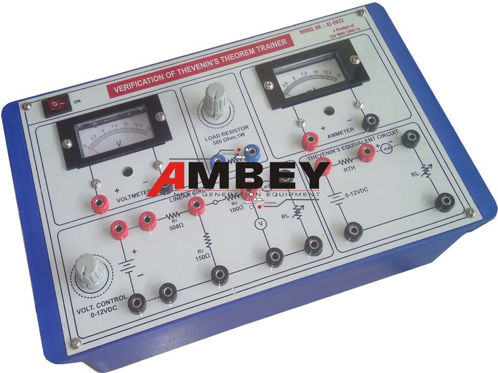 AL-E032A VERIFICATION OF THEVENIN'S THEOREM (ANALOG)