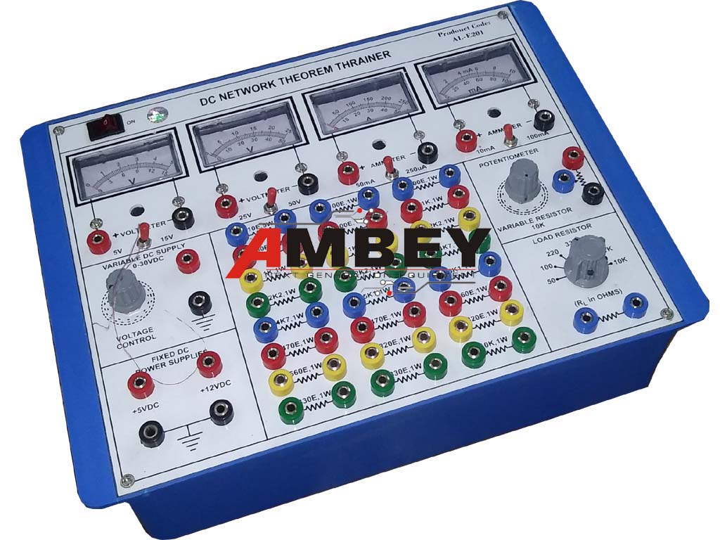 AL-E126A DC NETWORK THEOREM (ANALOG METERS)