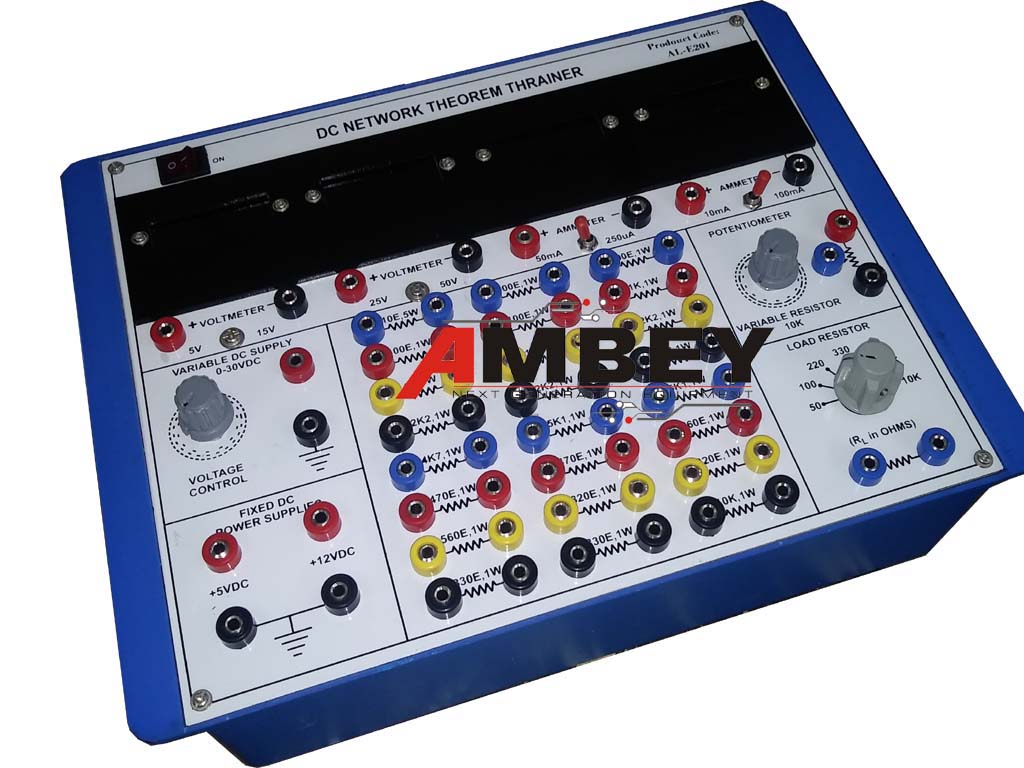 AL-E126 DC NETWORK THEOREM (DIGITAL METERS)