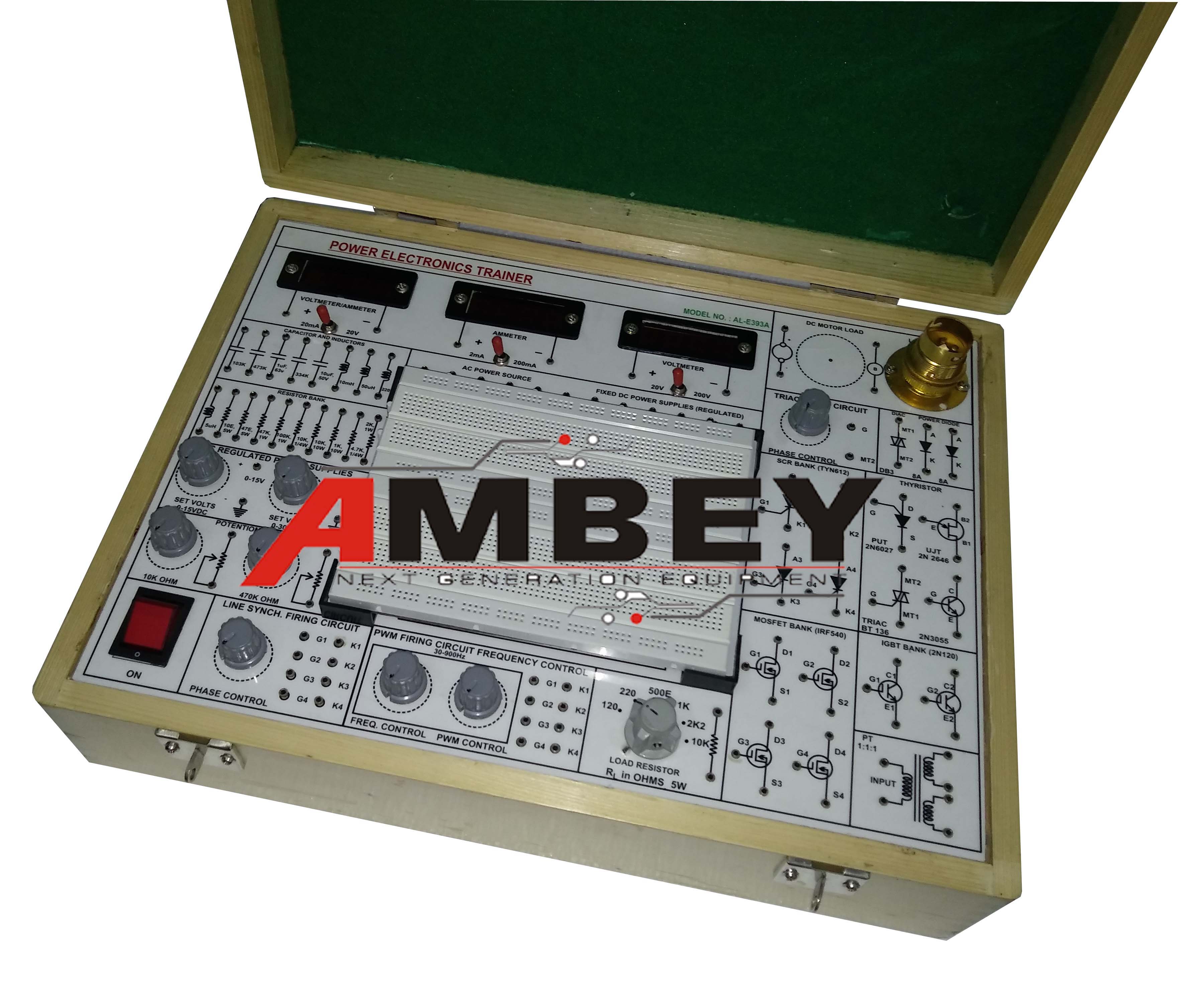 AL-E393A POWER ELECTRONICS TRAINER (PET-V2)