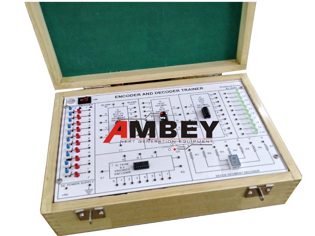 AL-E087 BINARY ENCODER AND DECODER TRAINER