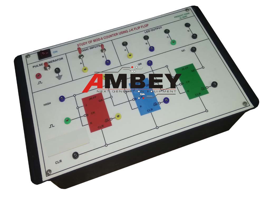 AL-E282 MOD-8 COUNTER USING JK FLIP FLOP TRAINER
