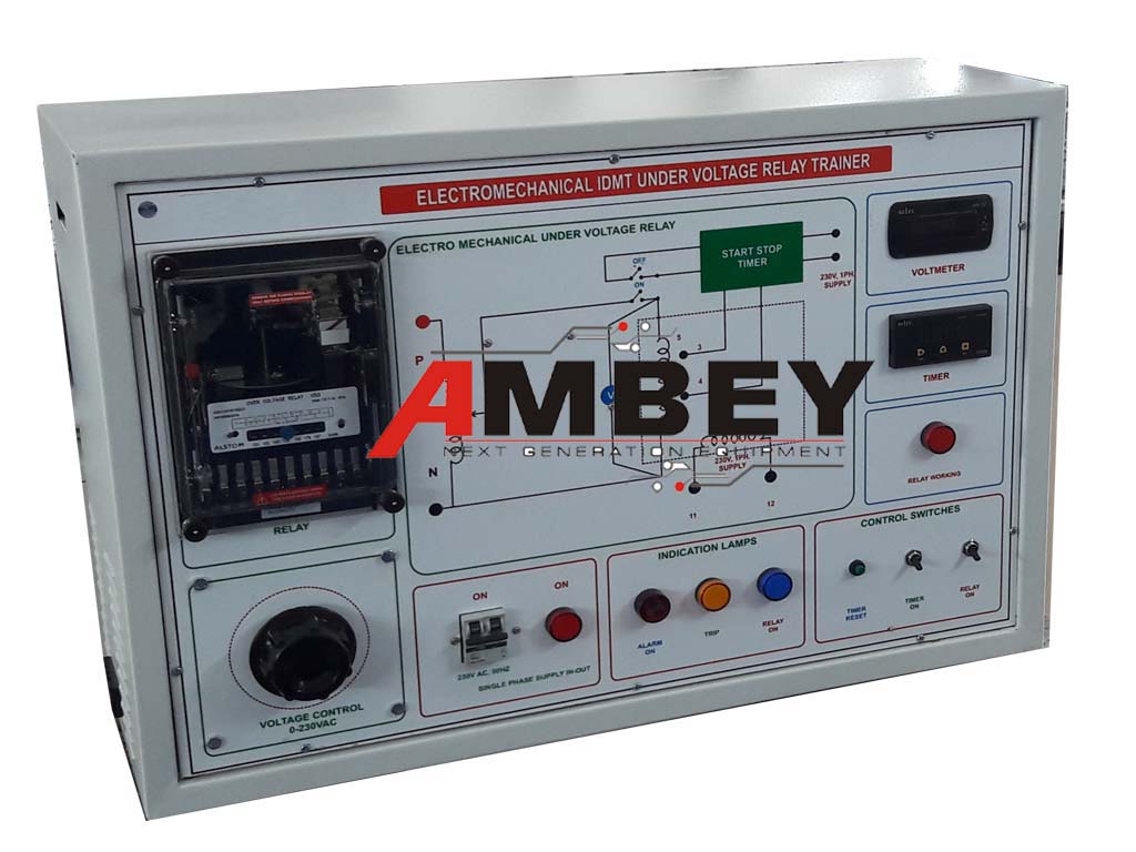 AL-E316C UNDER VOLTAGE RELAY (ELECTROMECHANICAL TYPE-VOLTAGE SETTING)