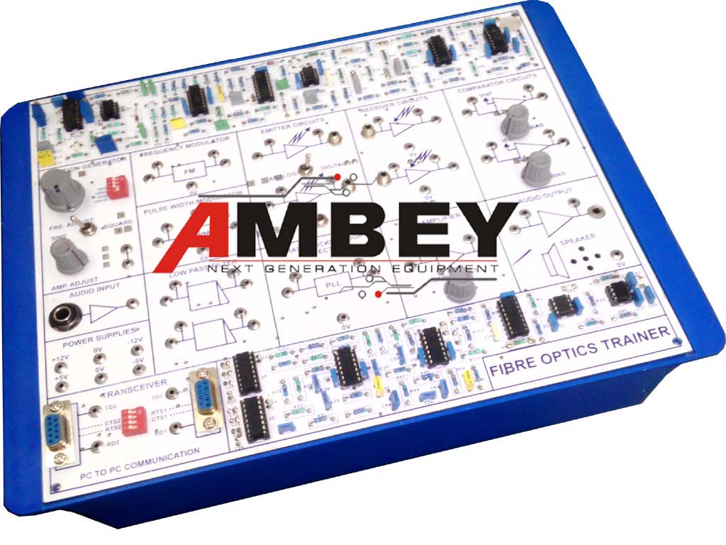 AL-E160C ANALOG-DIGITAL FIBER OPTIC TRAINER