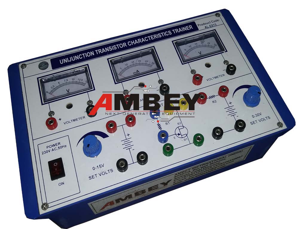 AL-E015A UJT CHARACTERISTICS TRAINER (ANALOG)