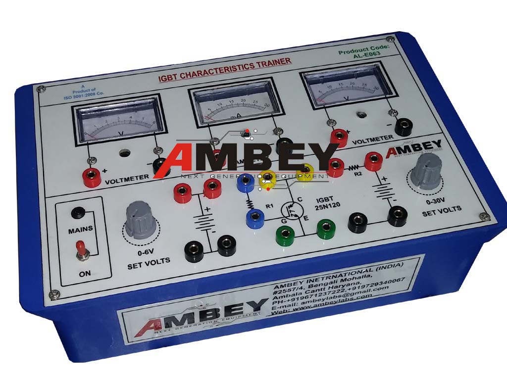 AL-E064A IGBT CHARACTERISTICS (ANALOG METERS)