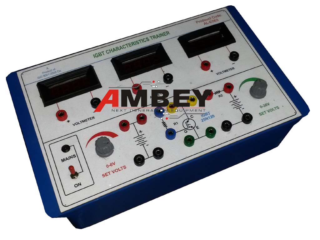AL-E064 IGBT CHARACTERISTICS TRAINER (DIGITAL)