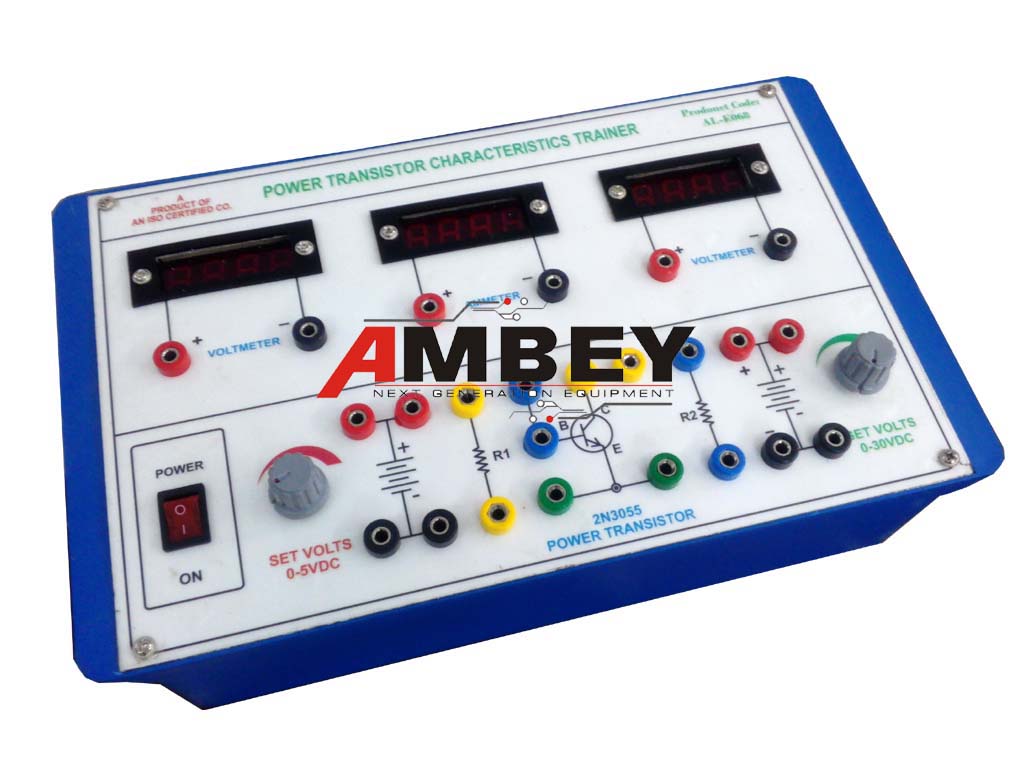 AL-E068 POWER TRANSISTOR CHARACTERISTICS (DIGITAL METERS)