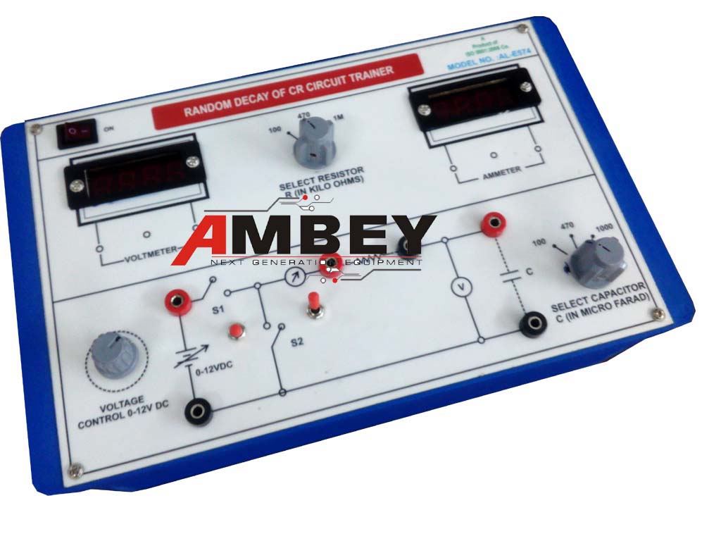 AL-E074 CHARGING & DISCHARGING OF CAPACITOR IN RC CIRCUIT
