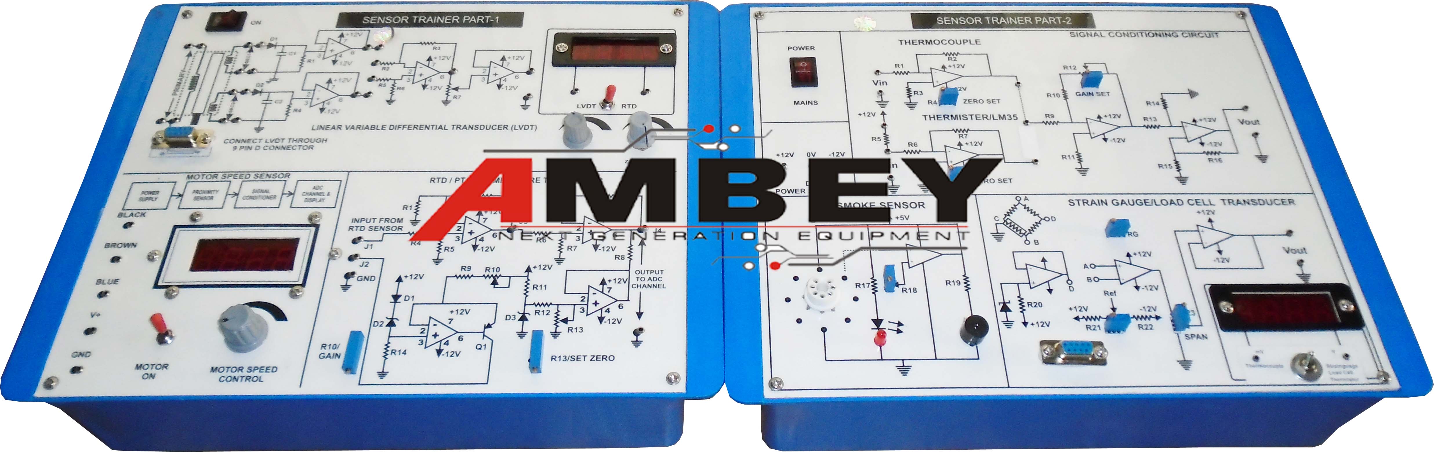 AL-E418 SENSOR TRAINER (INSTRUMENTATION & TRANSDUCER) 
