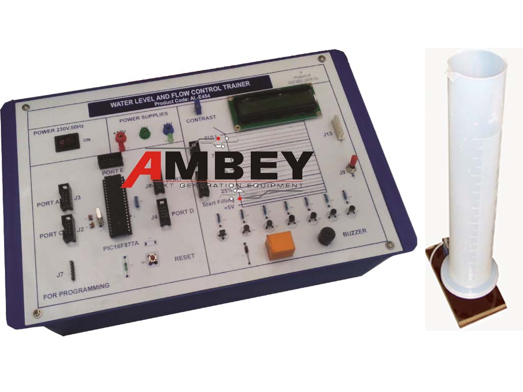 AL-E454 WATER LEVEL MEASUREMENT USING CAPACITIVE TRANSDUCER TRAINER