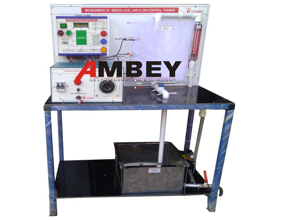 AL-E454A WATER LEVEL AND FLOW MEASUREMENT USING CAPACITIVE TRANSDUCER TRAINER