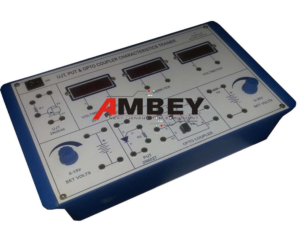 AL-E206 UJT, PUT AND OPTO COUPLER CHARACTERISTICS (DIGITAL METERS)