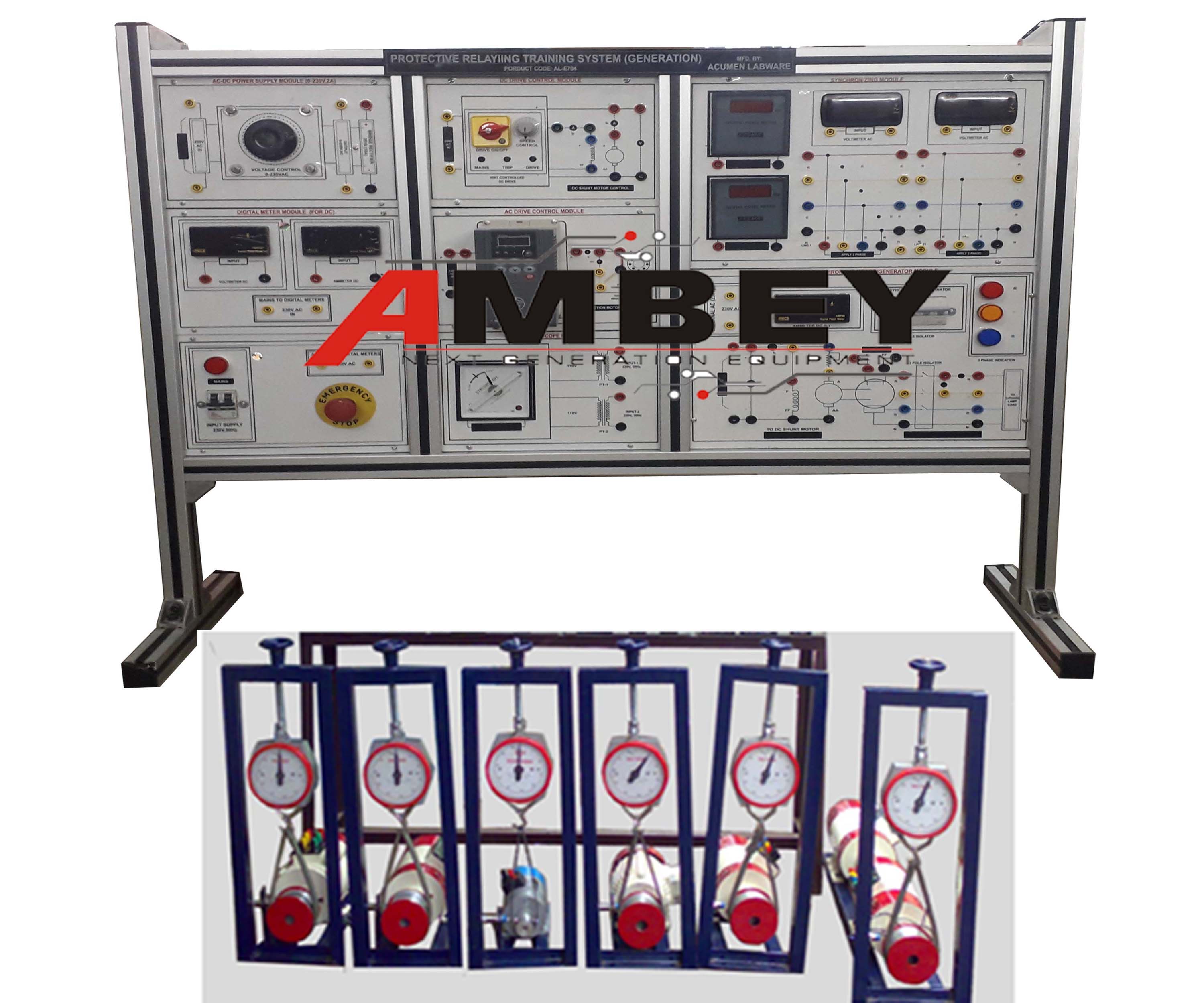 AL-E538D ELECTRICAL MACHINE TRAINER