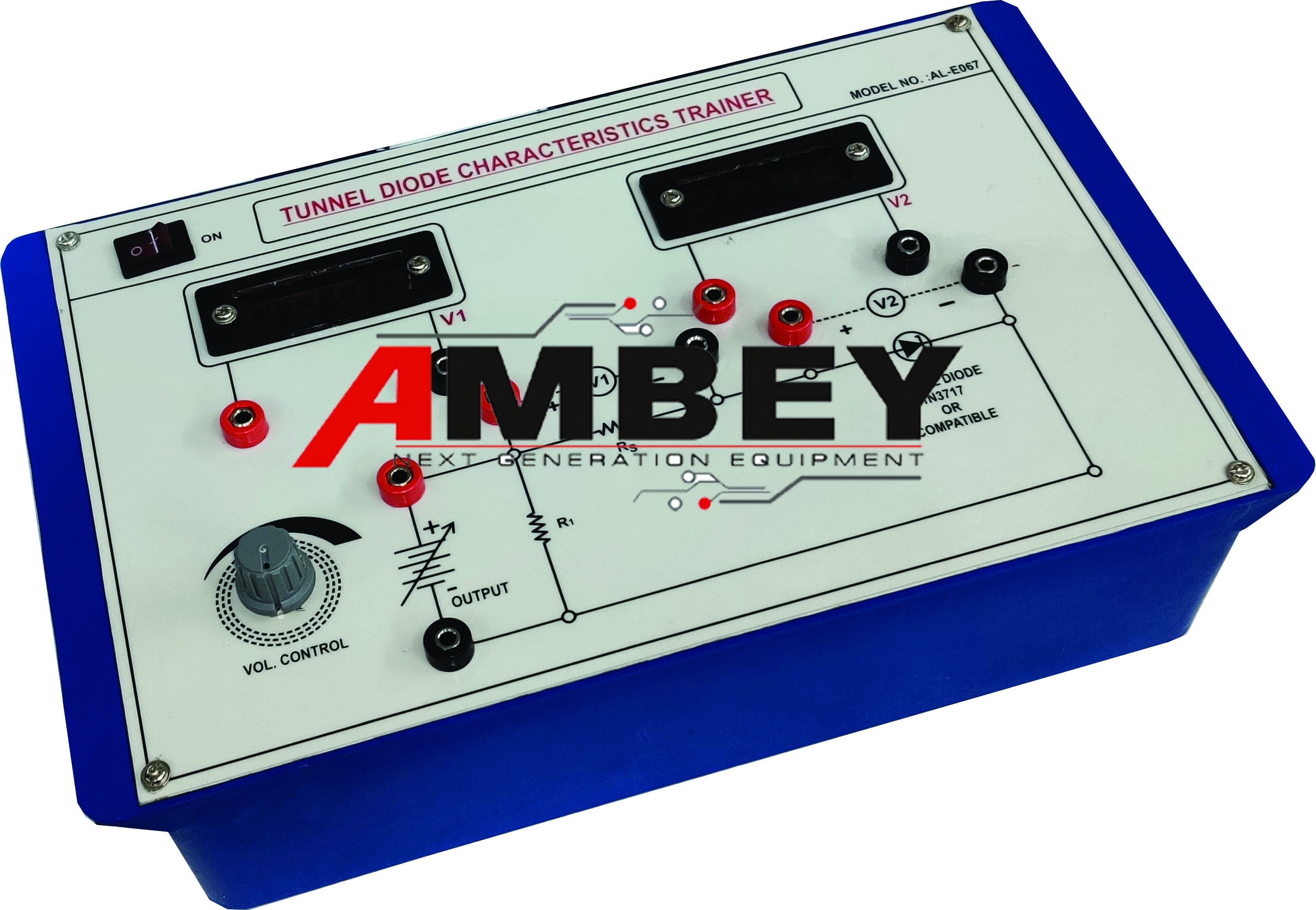 AL-E067 TUNNEL DIODE CHARACTERISTICS TRAINER