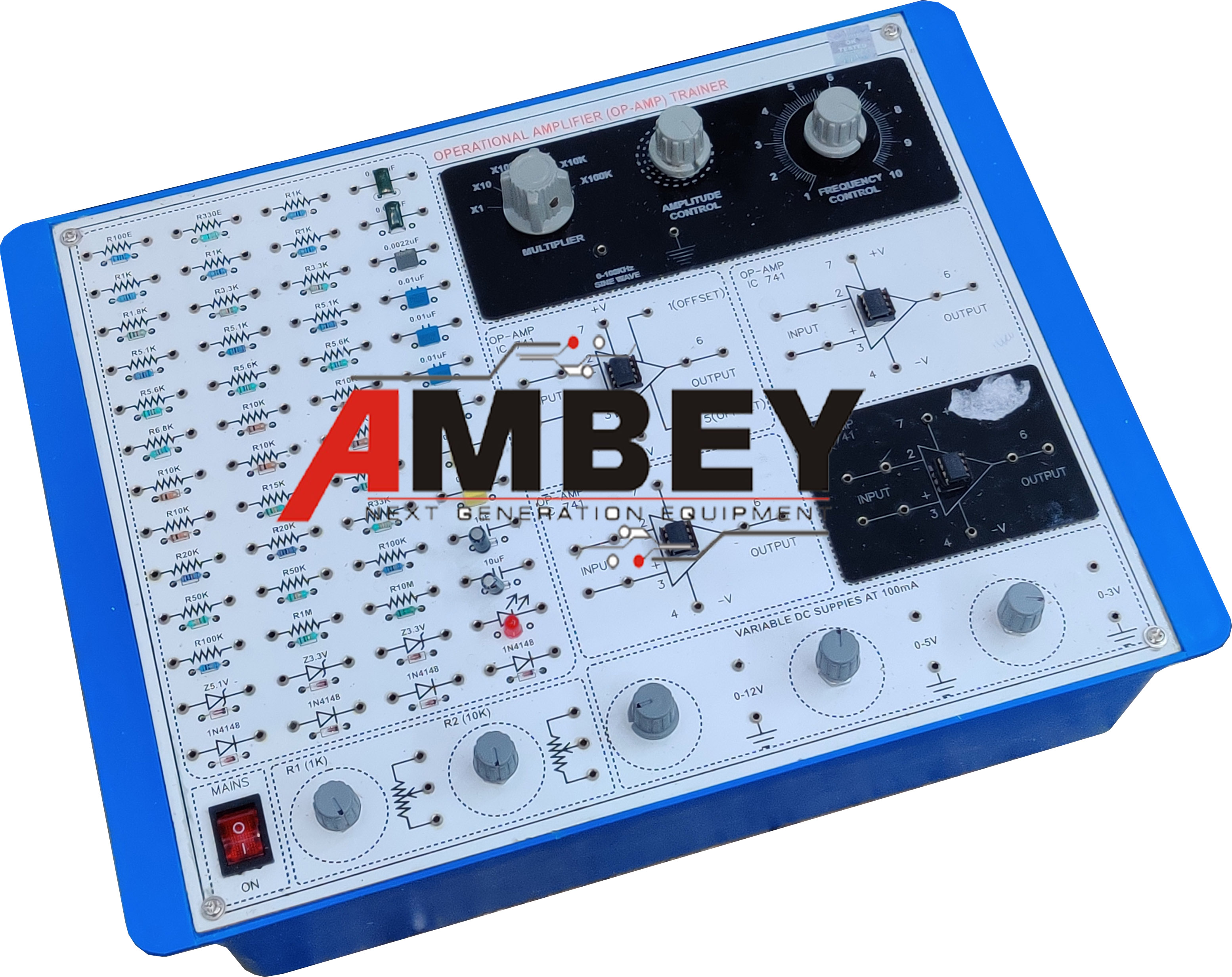 AL-E127B OPERATIONAL AMPLIFIER TRAINER (FUNCTION GENERATOR)