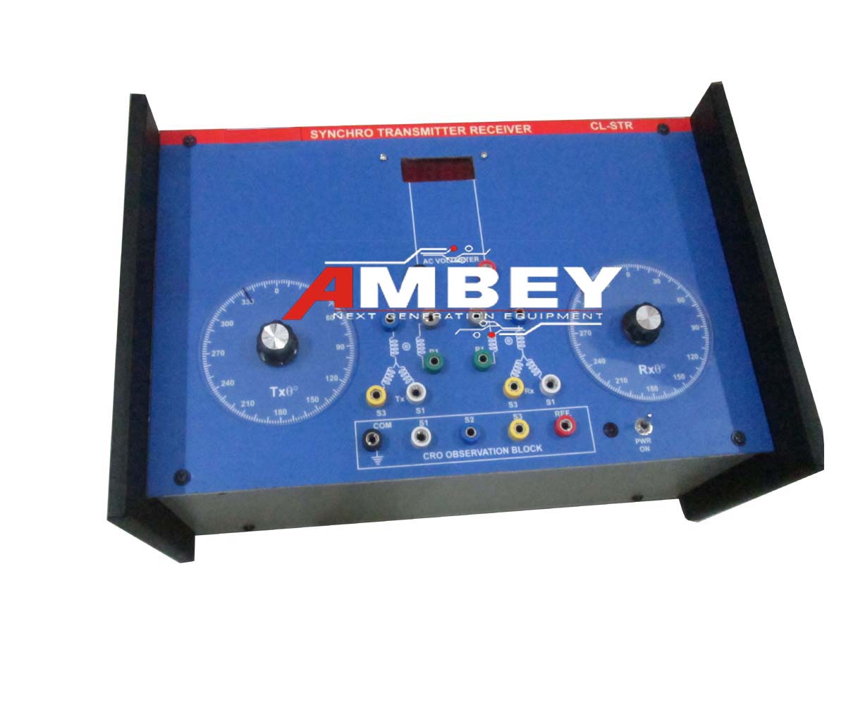 AL-E384 SYNCHRO TRANSMITTER RECEIVER CONTROL TRAINER