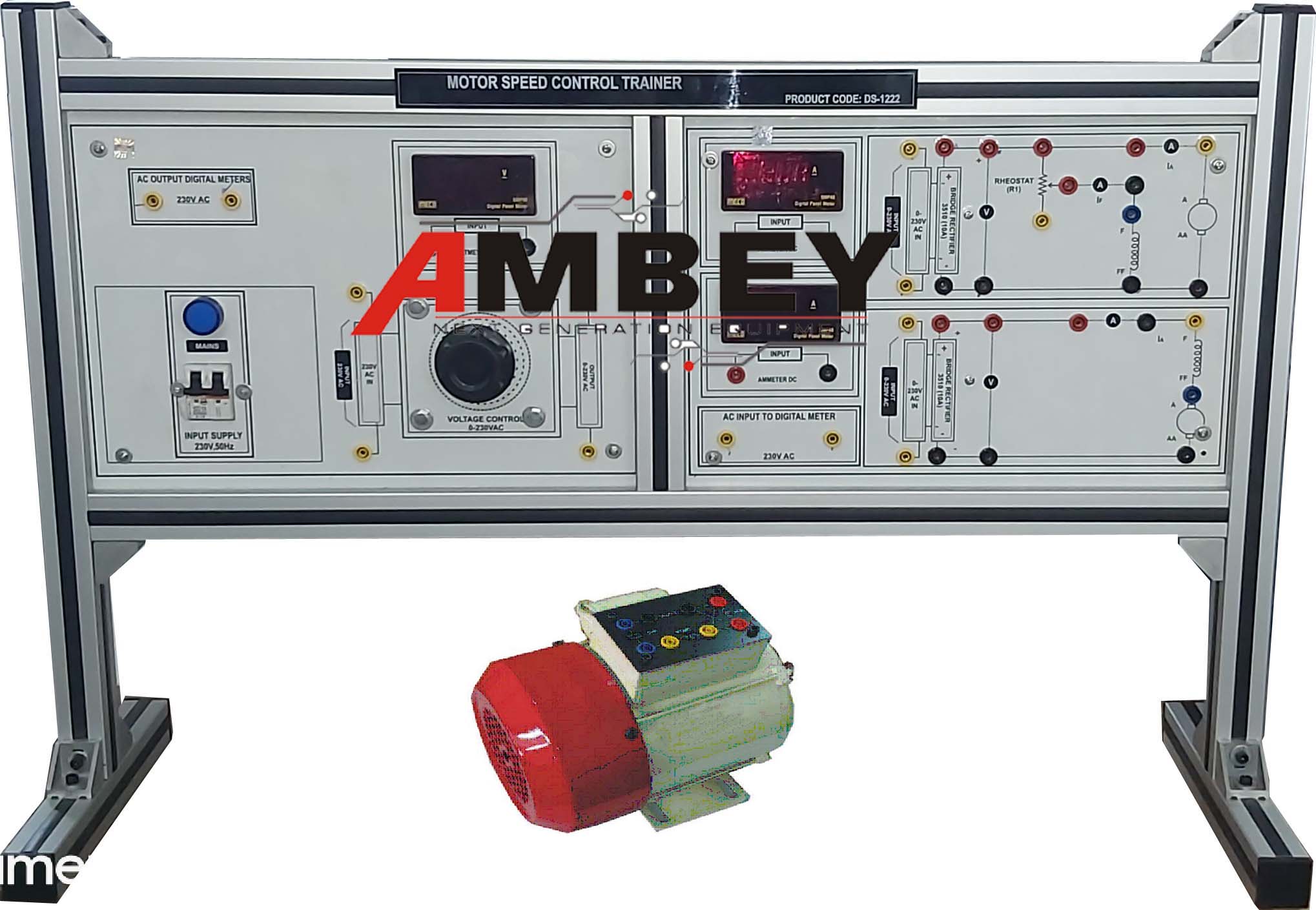 AL-E405C DC MULTIWINDING MACHINE TRAINER (SPEED CONTROL)
