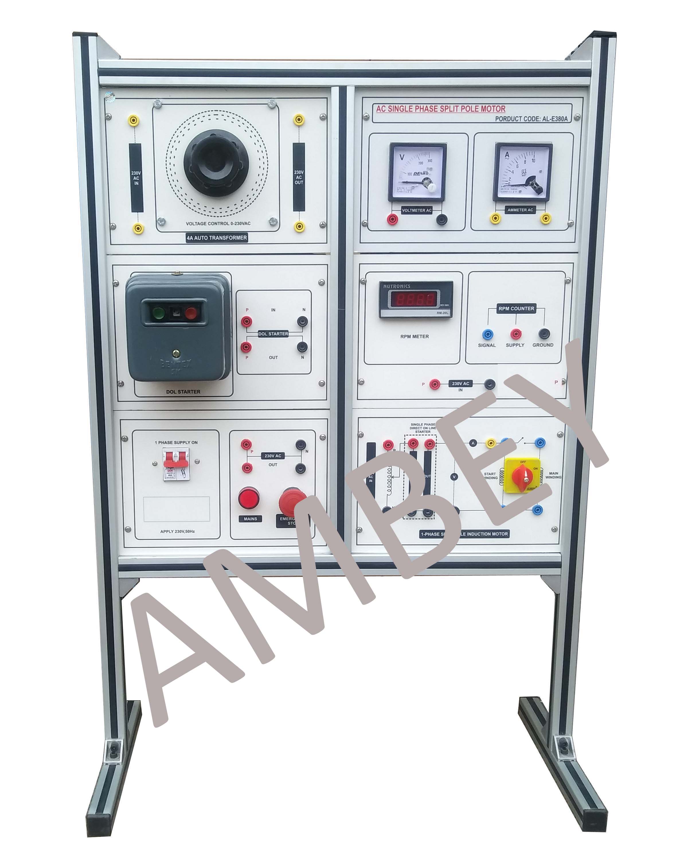 AL-E301C SINGLE PHASE AC SPLIT POLE INDUCTION MOTOR (SPEED CONTROL)