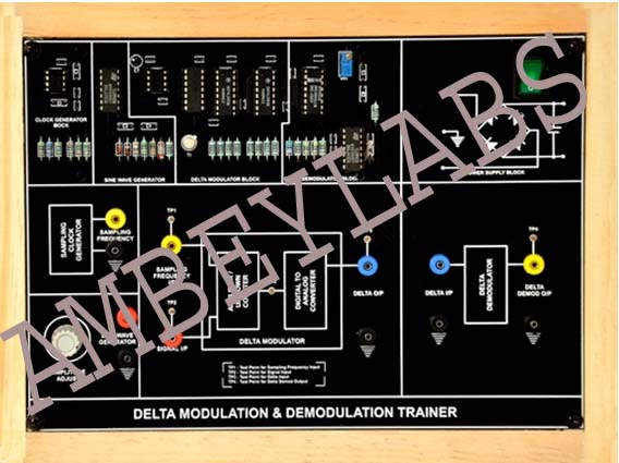 AL-E163 DELTA MODULATION AND DEMODULATION TRAINER