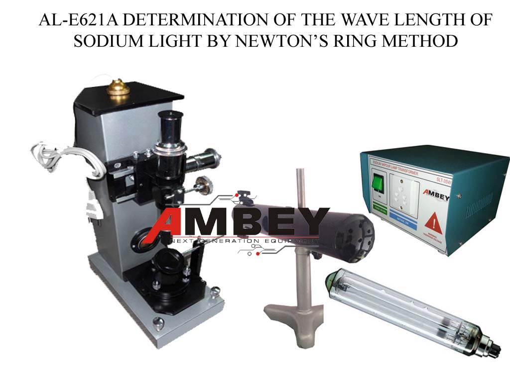 AL-E621A DETERMINATION OF THE WAVE LENGTH OF SODIUM LIGHT BY NEWTONâ€™S RING METHOD