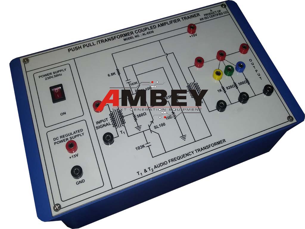 AL-E038Â PUSH PULL POWER AMPLIFIER TRAINER
Â 