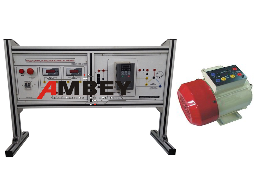 AL-E577B SPEED CONTROL OF 3 PHASE SLIP-RING INDUCTION MOTOR USING VSI FED INVERTER TRAINER
