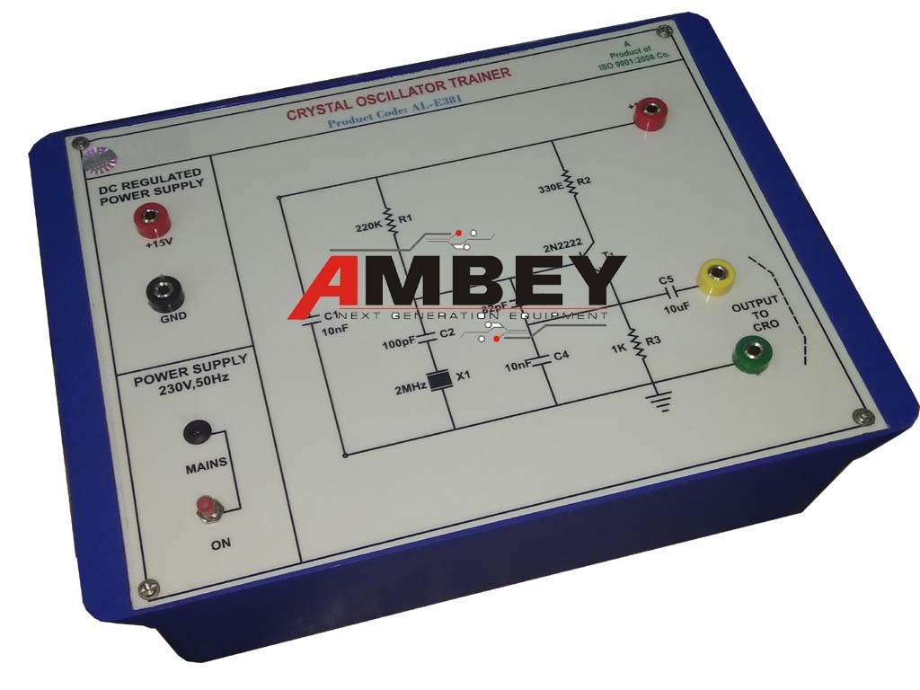 AL-E381 CRYSTAL OSCILLATOR TRAINER
