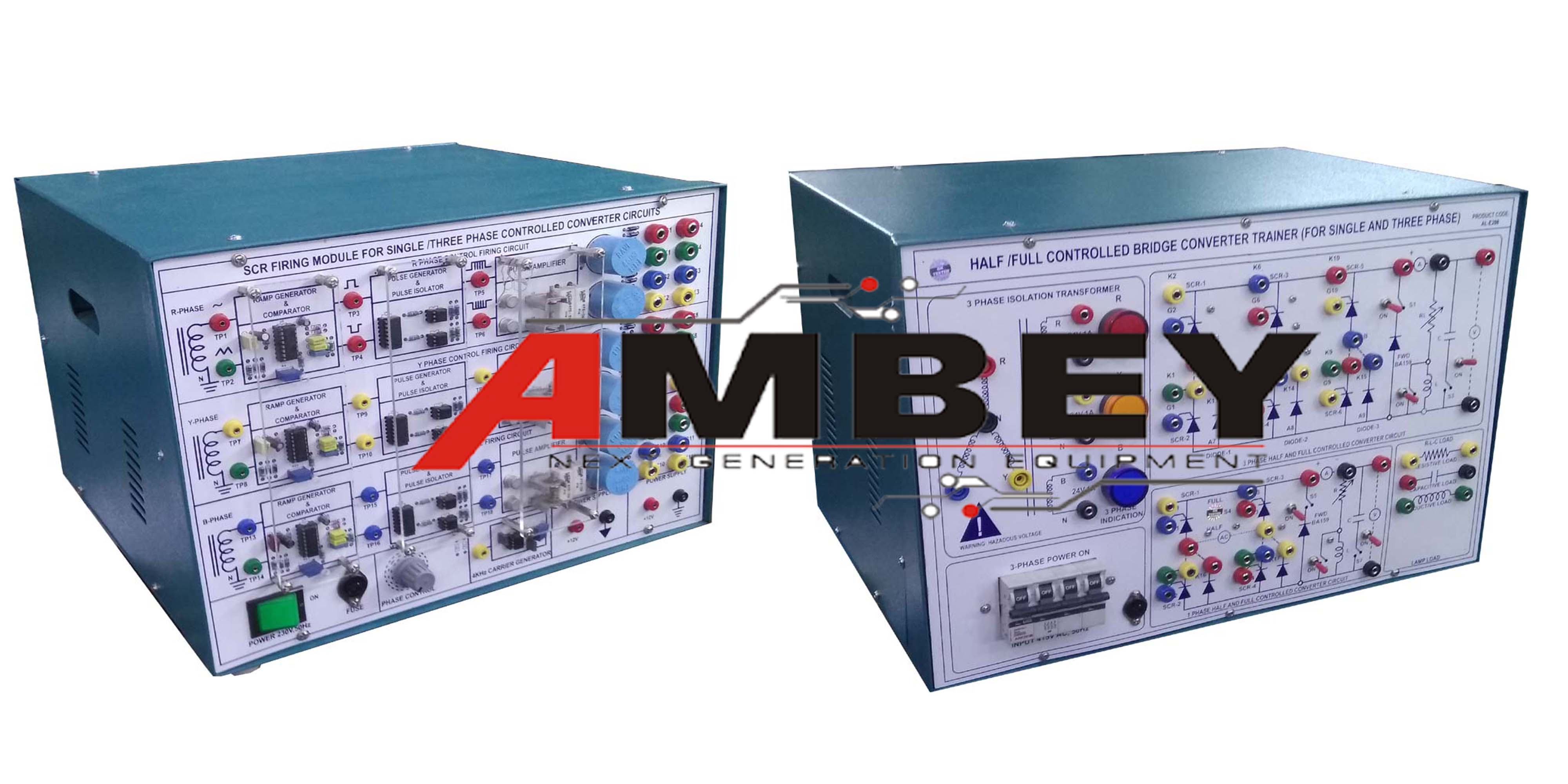 AL-E208 SCR SINGLE AND THREE PHASE HALF-FULL CONTROLLED BRIDGE CONVERTER