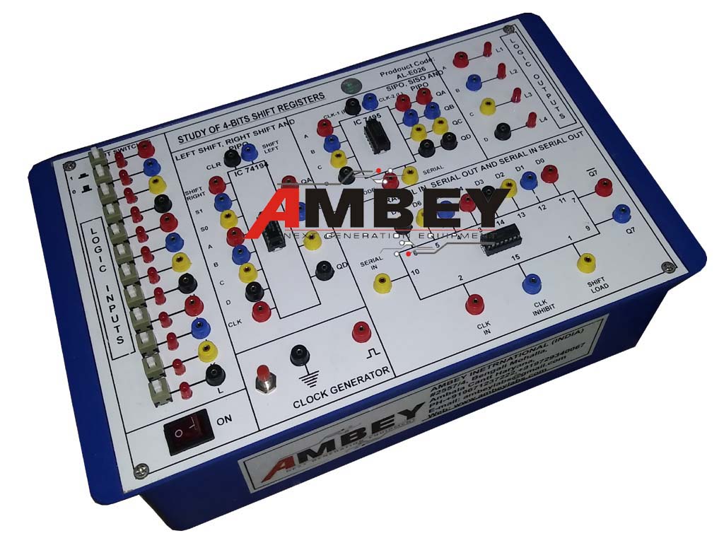 AL-E026 4-BIT SHIFT REGISTER TRAINER