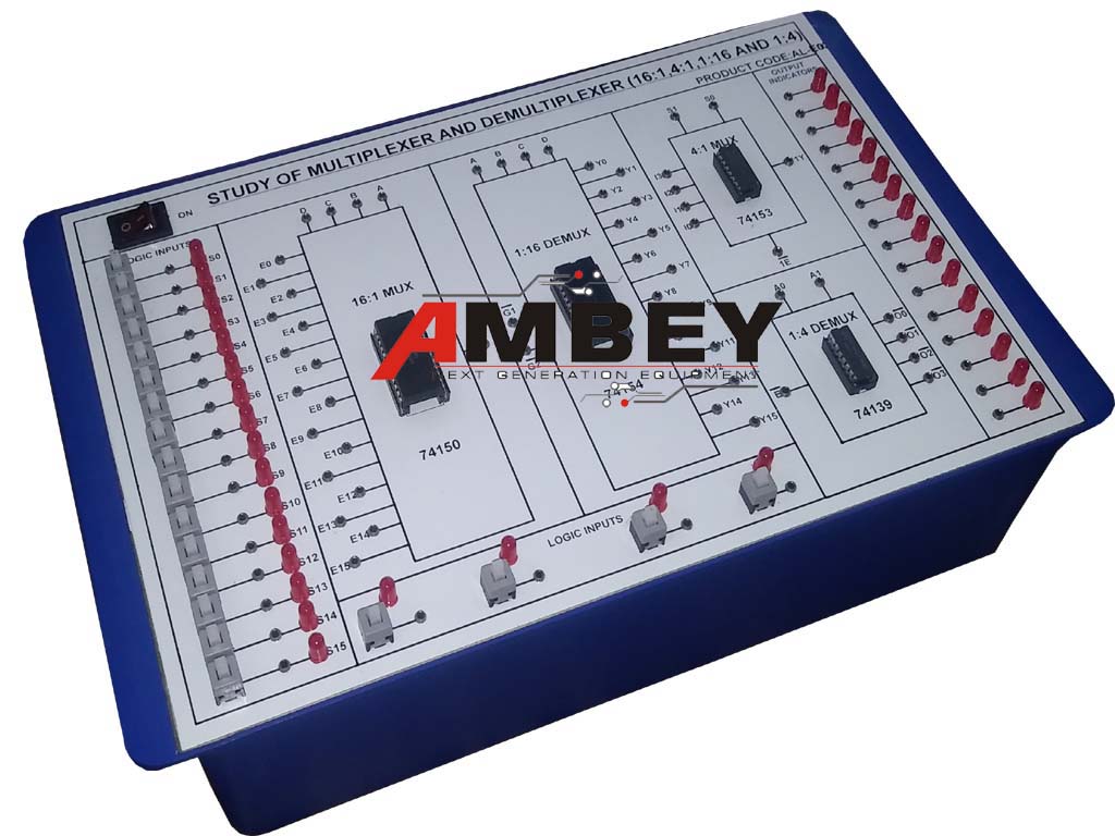 AL-E035 MULTIPLEXER AND DEMULTIPLEXER TRAINER